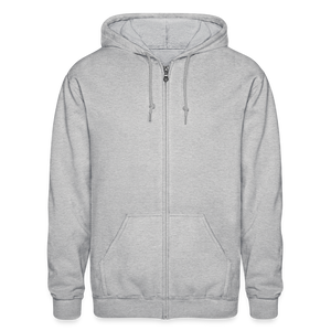 Gildan Heavy Blend Adult Zip Hoodie - heather gray