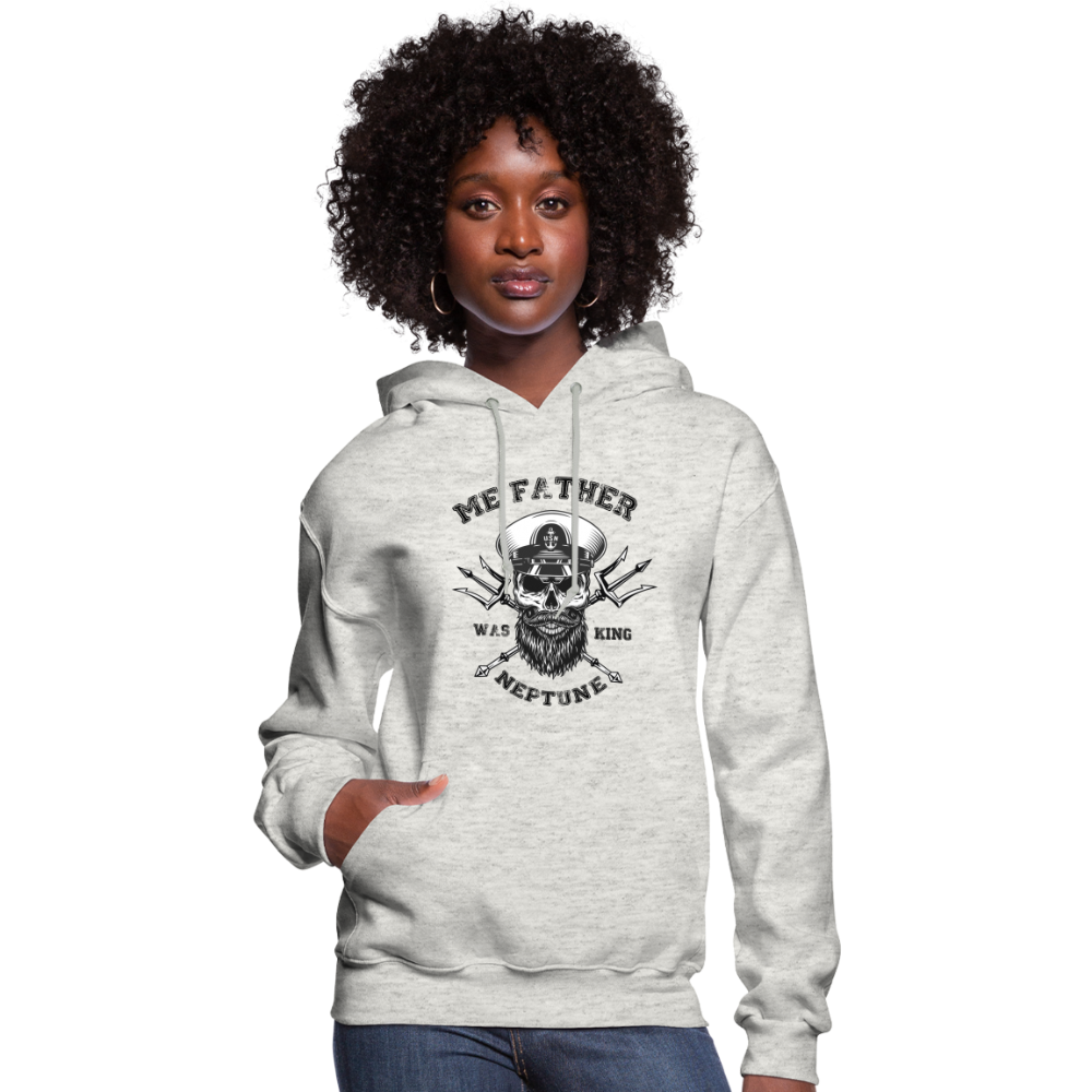 Women's Hoodie - heather oatmeal