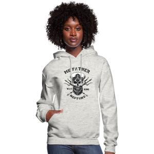 Women's Hoodie - heather oatmeal