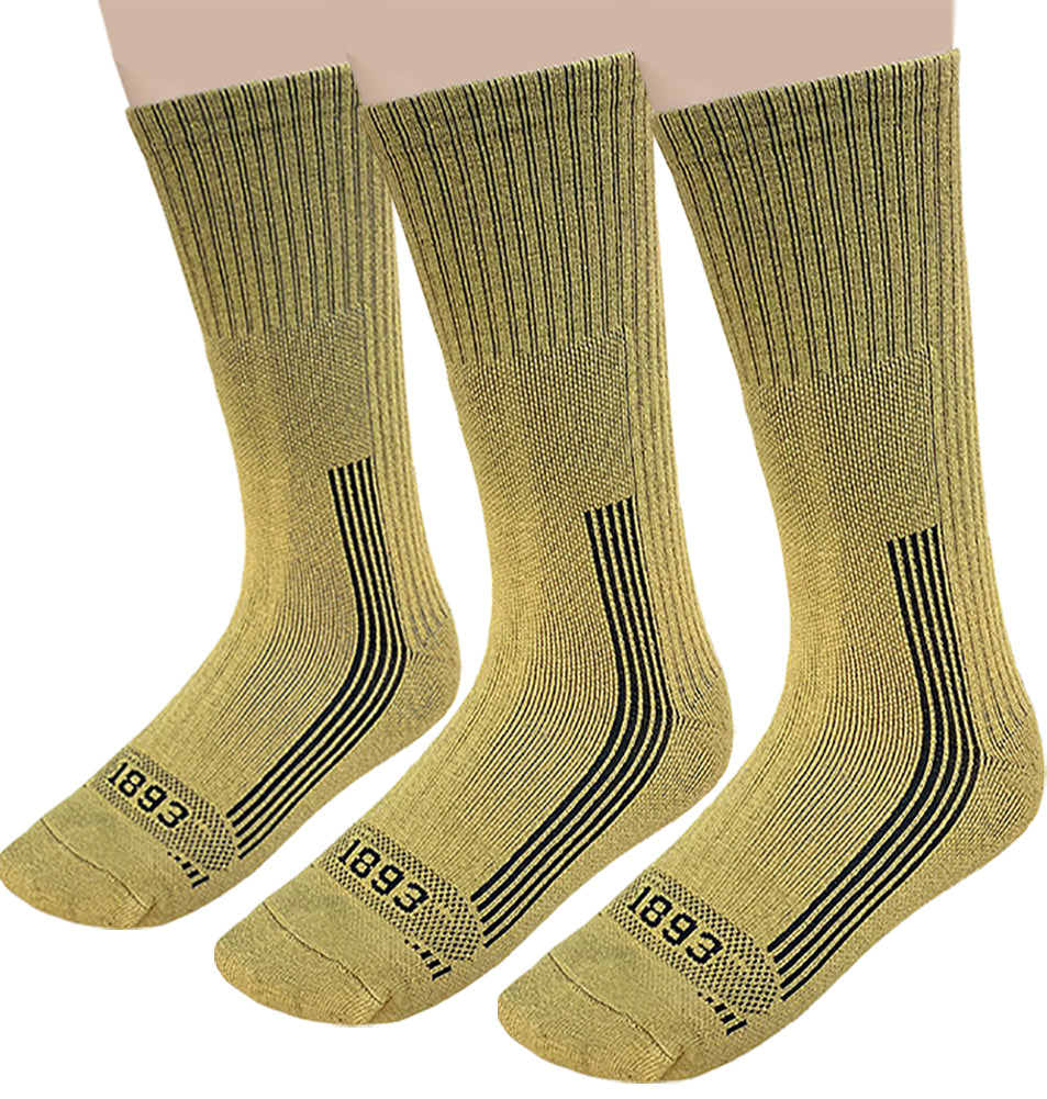 Olive Green Boot Socks (3pk)