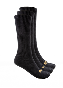 Black Boot Socks (3pk)