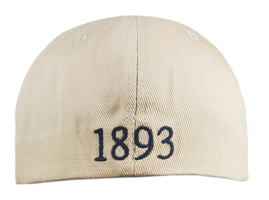 Light Khaki Hat with Heritage Anchor