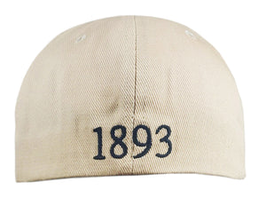Light Khaki Hat with Heritage Anchor