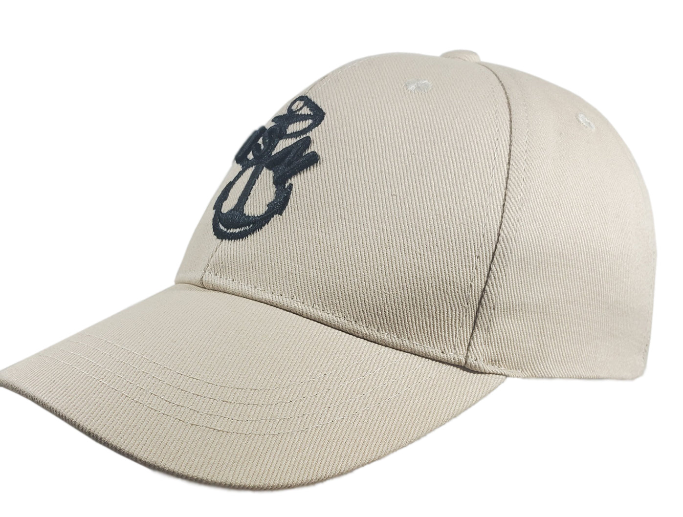 Light Khaki Hat with Heritage Anchor