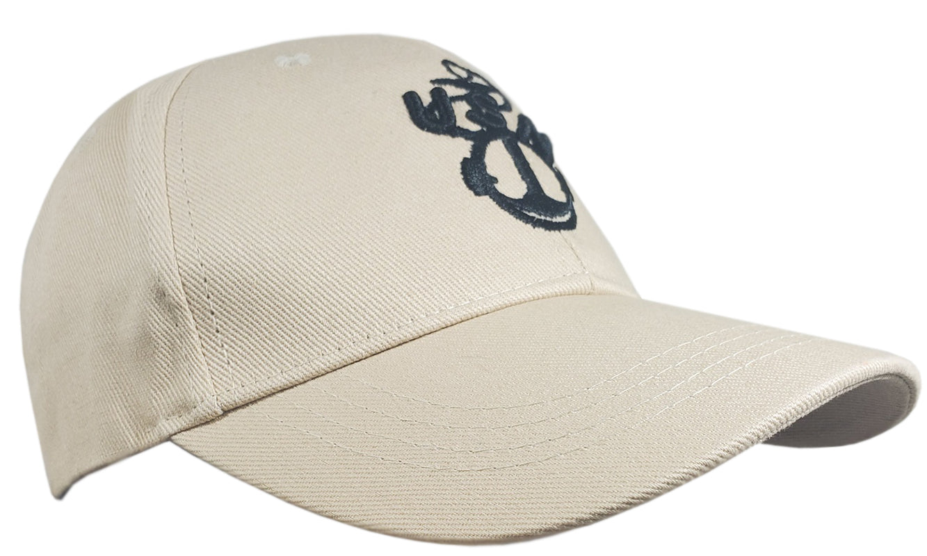 Light Khaki Hat with Heritage Anchor