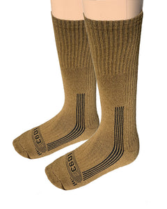 Coyote Brown Boot Socks (2pk)