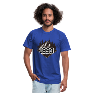 Unisex Jersey T-Shirt by Bella + Canvas - royal blue