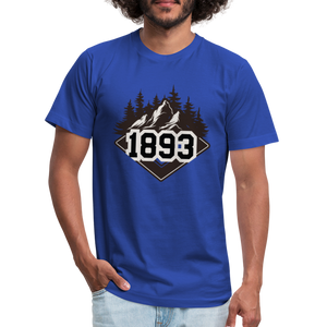 Unisex Jersey T-Shirt by Bella + Canvas - royal blue