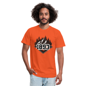 Unisex Jersey T-Shirt by Bella + Canvas - orange