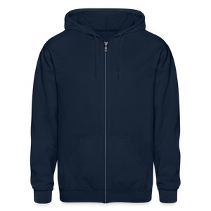 Gildan Heavy Blend Adult Zip Hoodie - navy