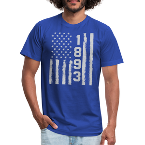 Unisex Jersey T-Shirt by Bella + Canvas - royal blue