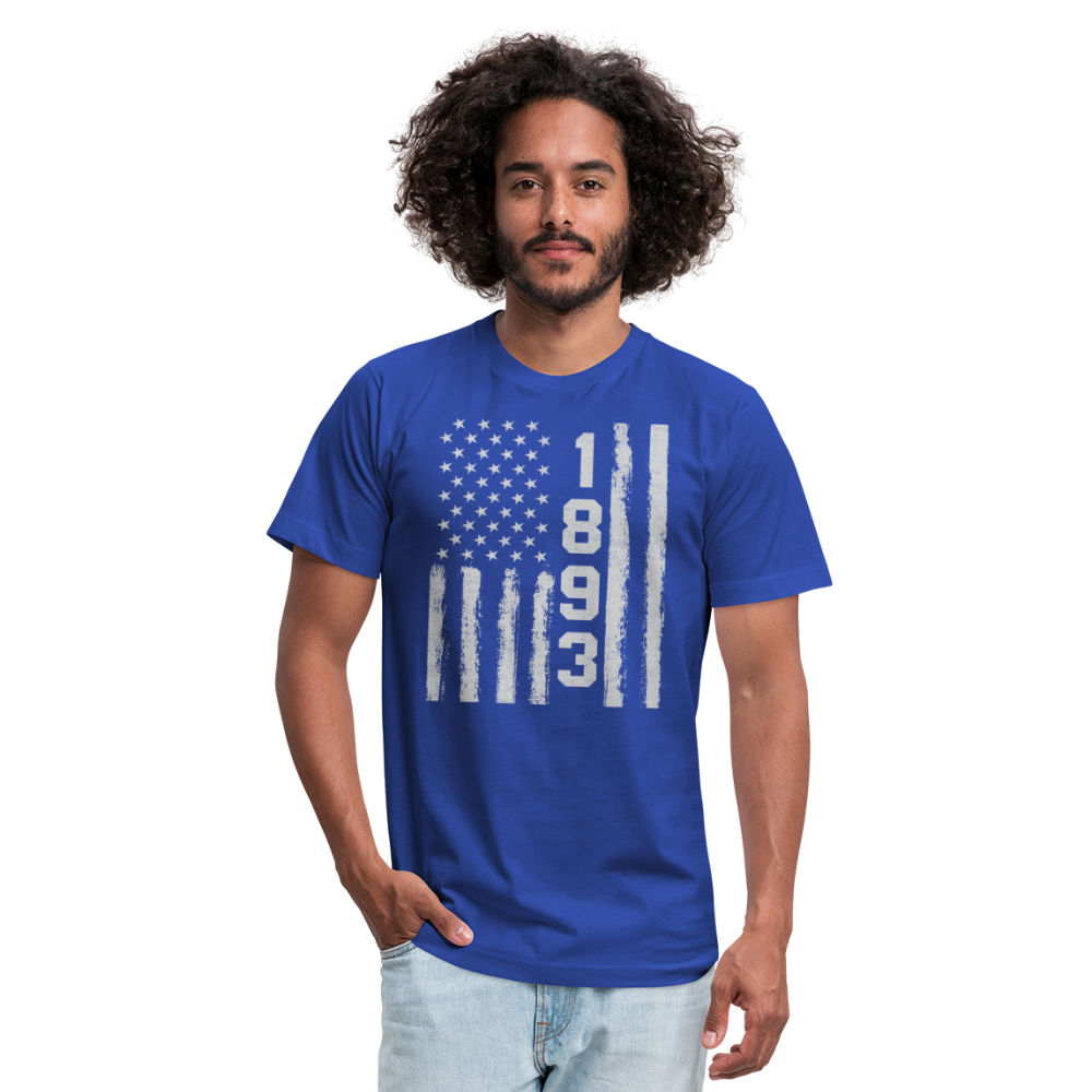 Unisex Jersey T-Shirt by Bella + Canvas - royal blue