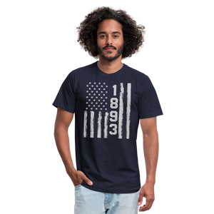 Unisex Jersey T-Shirt by Bella + Canvas - navy