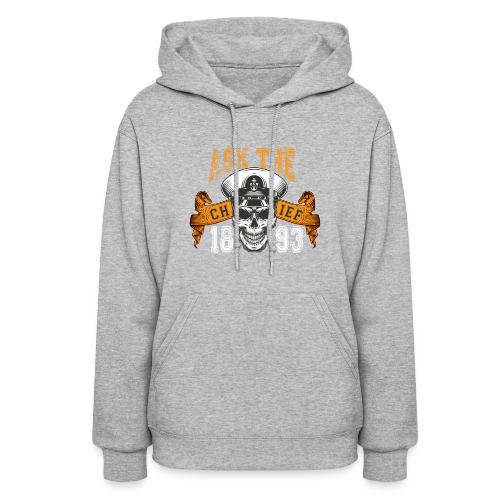 Women's Hoodie - heather gray