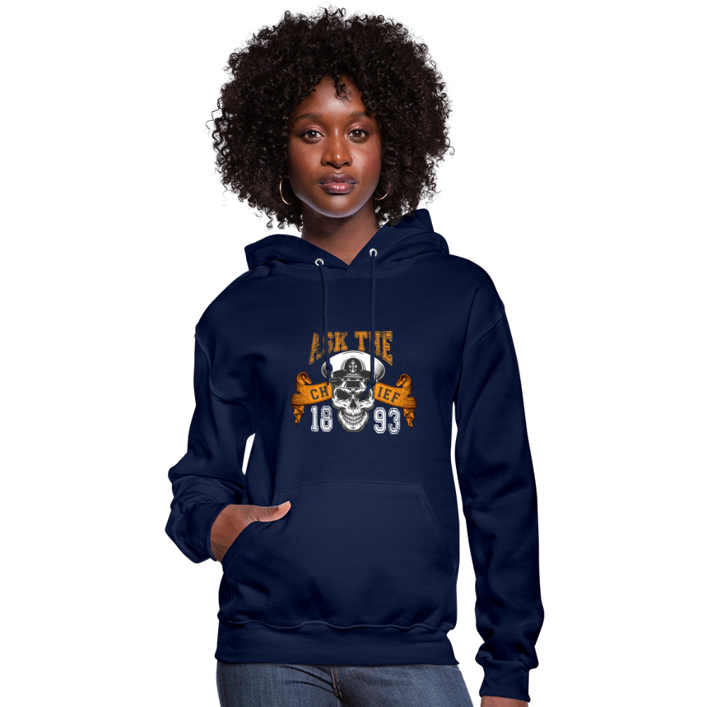 Women's Hoodie - navy